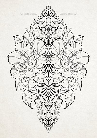 Image of Ornement floral 04.2025