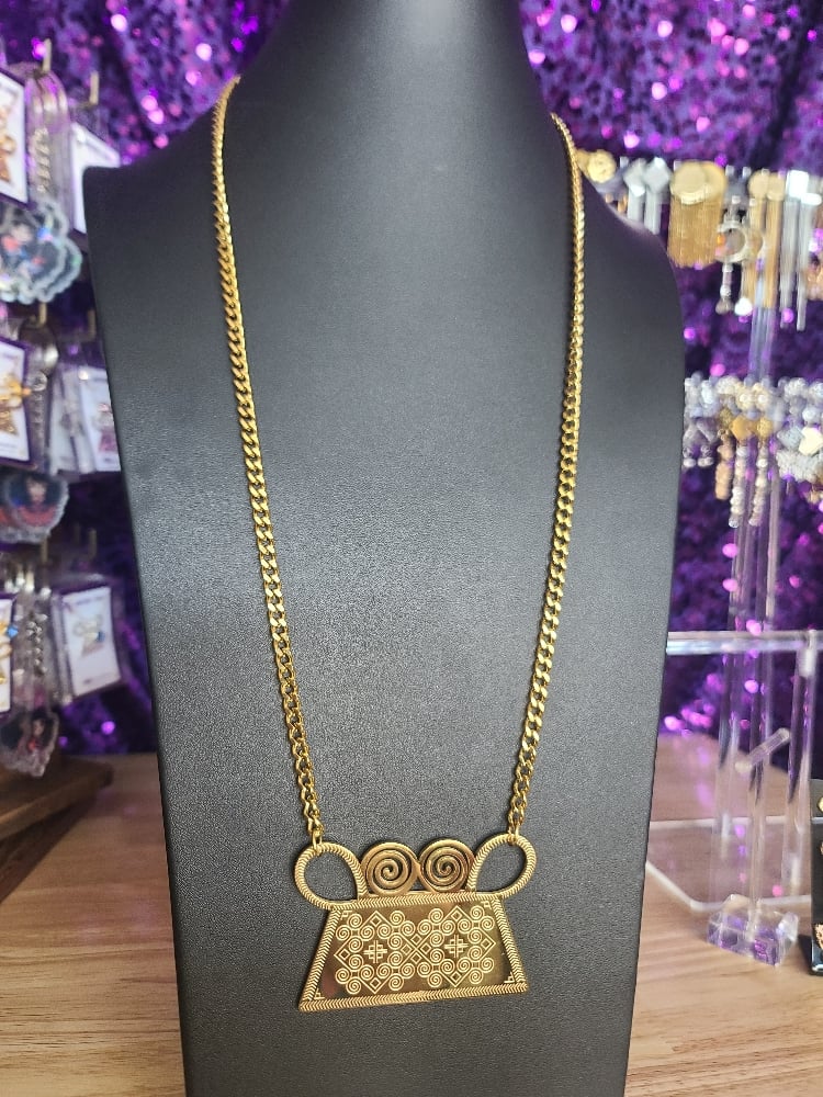 Image of "Nou" Water-Resistant Large Unisex Soul Lock Necklace