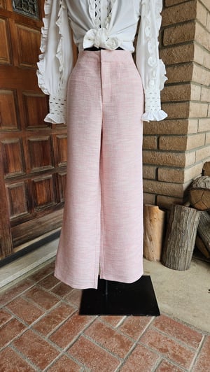 Image of Tweed Flare Pants 