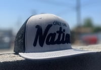 Image 4 of Only One Nation Gray/Black Trucker