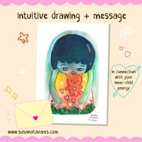 Image 1 of Intuitive drawing with message