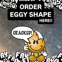 Image 1 of EGGY SHAPE!! LEAVE GRAPHIC NAME IN CHECKOUT NOTES!