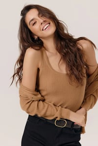 Image 3 of Chaqueta Celestina Camel