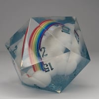 Image 3 of Some Days You Just Need A Fucking Rainbow<br>40mm D20 Chonk