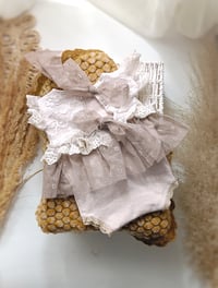 Image 3 of Baby girl bodysuit for photoshoot - Clarissa - 0-3 months