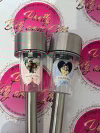 Image 1 of Solar light with picture