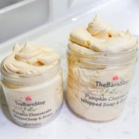 Image 1 of Whipped soap pumpkin cheesecake multiple scents spiked eggnog shaving Cream whipped body wash