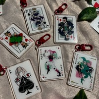 HxH Playing Card Charms