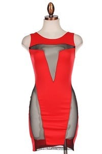 Image of A Night Out Mesh Dress