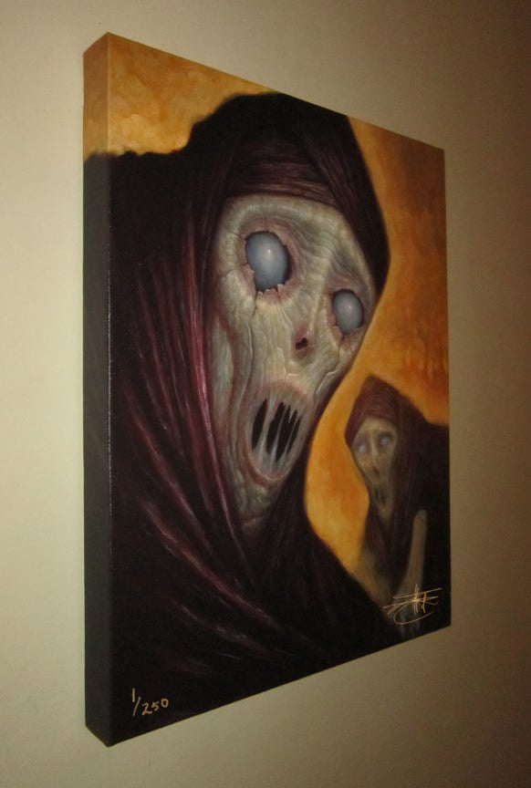 "Ghosts" Limited Edition Canvas Giclee- 16x20"