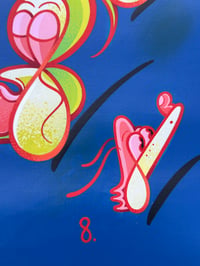Image 4 of 42. 8. 8. 8. Original Art On Canvas
