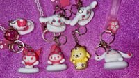 Image 1 of Sanrio pink key chains