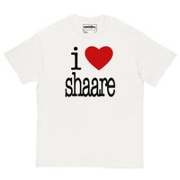 i love shaare t-shirt