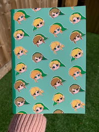 Image 1 of Zelda Link Notebook/Sketchbook -A5