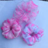 heart organza scrunchies