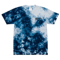 Image 2 of "Judging You" Embroidered/Oversized tie-dye t-shirt