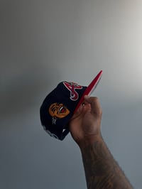 Image 1 of Dark Blue ATL Dirty South Snapback