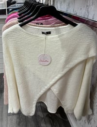 Image 2 of Cami Cross Over Jumper 