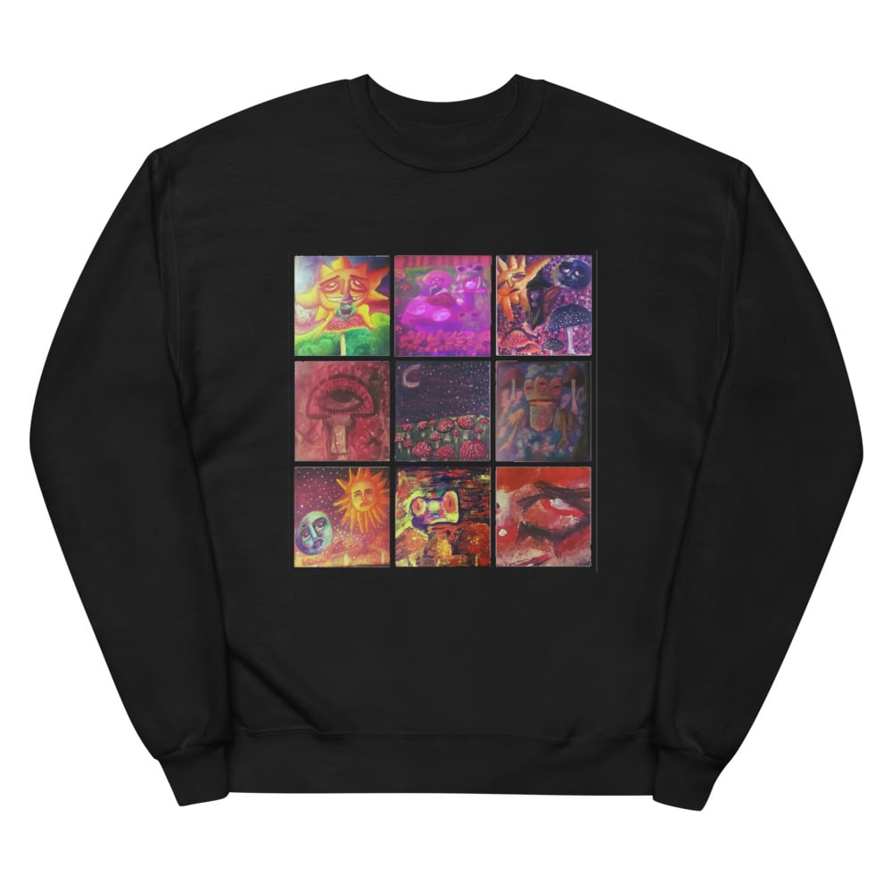 Image of Acid Dreams Unisex fleece sweatshirt