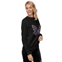 Image 6 of women's Premium Sweatshirt (Butterfly)