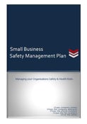 Image of Small Business Safety Management Plan + FREE Hazard Management Strategy