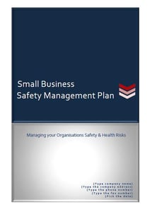 Image of Small Business Safety Management Plan + FREE Hazard Management Strategy