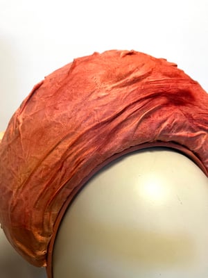 Image of Dusty pink leather halo