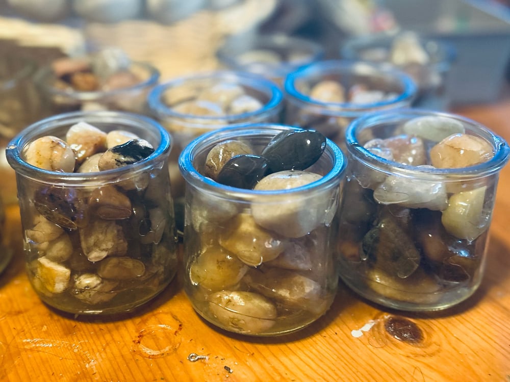 Image of Resinated Crystal Jars