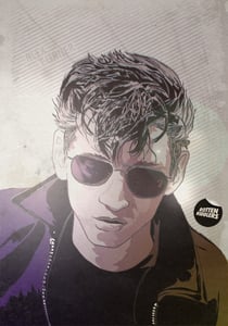 Image of Arctic Monkeys - Alex Turner Poster - A3