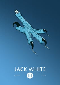 Image of Jack White - A3 Gig Poster