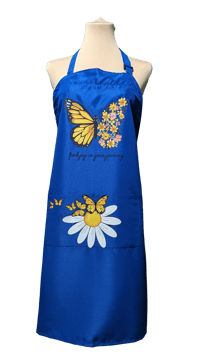 Image 1 of Find Joy in Your Journey Apron (blue)