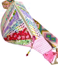 Image 2 of Patchwork Crossbody Fannypack 04