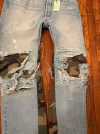 Image 2 of Hybrid camo denim size size 34