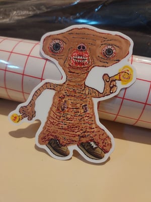 Image of Deep Fried ET sticker