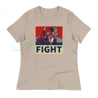Image 2 of Trump Shooting Fight Pop Art - Women's Relaxed T-Shirt