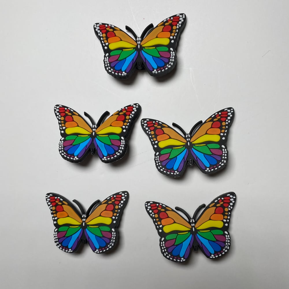 Image of Rainbow Butterfly Charm