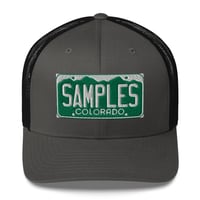 Image 5 of License Plate /Embroidered /Trucker Cap-9 COLORS AVAILABLE