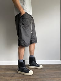 Image 5 of '08 Rick Owens "Creatch" Nylon Shorts - 36