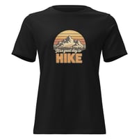 Image 2 of Women's Relaxed T-Shirt, Great Day to Hike, Hiking tee