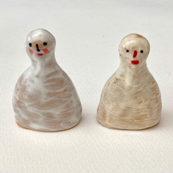 Image of Small pottery figures 