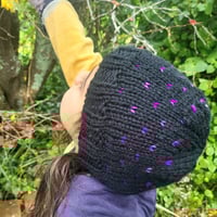Image 2 of "Love u lots" kids beanie (4-8y)