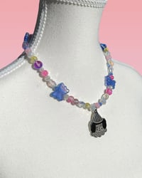 Image 3 of Pastel Butterfly Dumpy Necklace