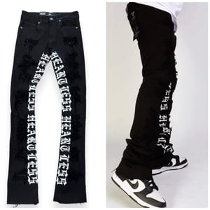HEARTLESS STACKED DENIM