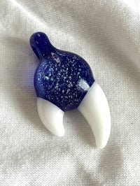 Lapis Azul Space Key w/ Crushed Opal Galaxy