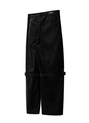 Image of EQUALNEAR - Rover Cord Pants (Black)