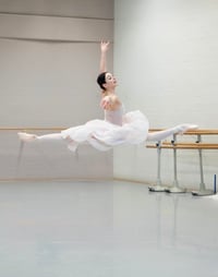 Image 11 of Reversible Chiffon Double layer rehearsal skirt ( Full circle skirt 360 degree)