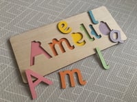 Image 3 of Personalised hand painted Jigsaw Puzzle
