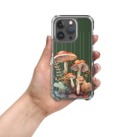 Image 11 of Colorful Mushroom Watercolor Mycology Nature Whimsical Clear Case for iPhone®