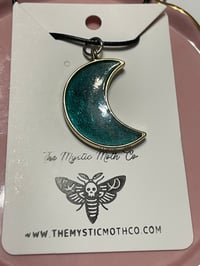 Image 2 of Resin Moon Necklace
