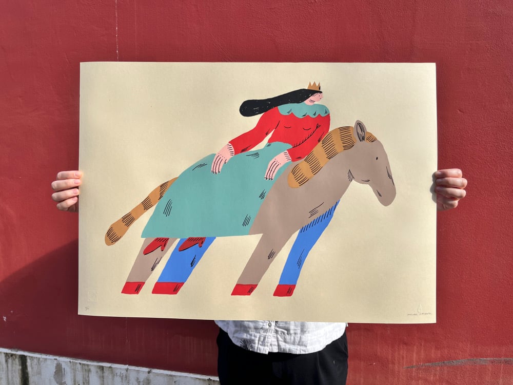 Image of princesa a cavalo